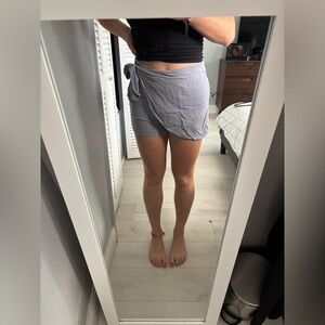 Short skirt Grey